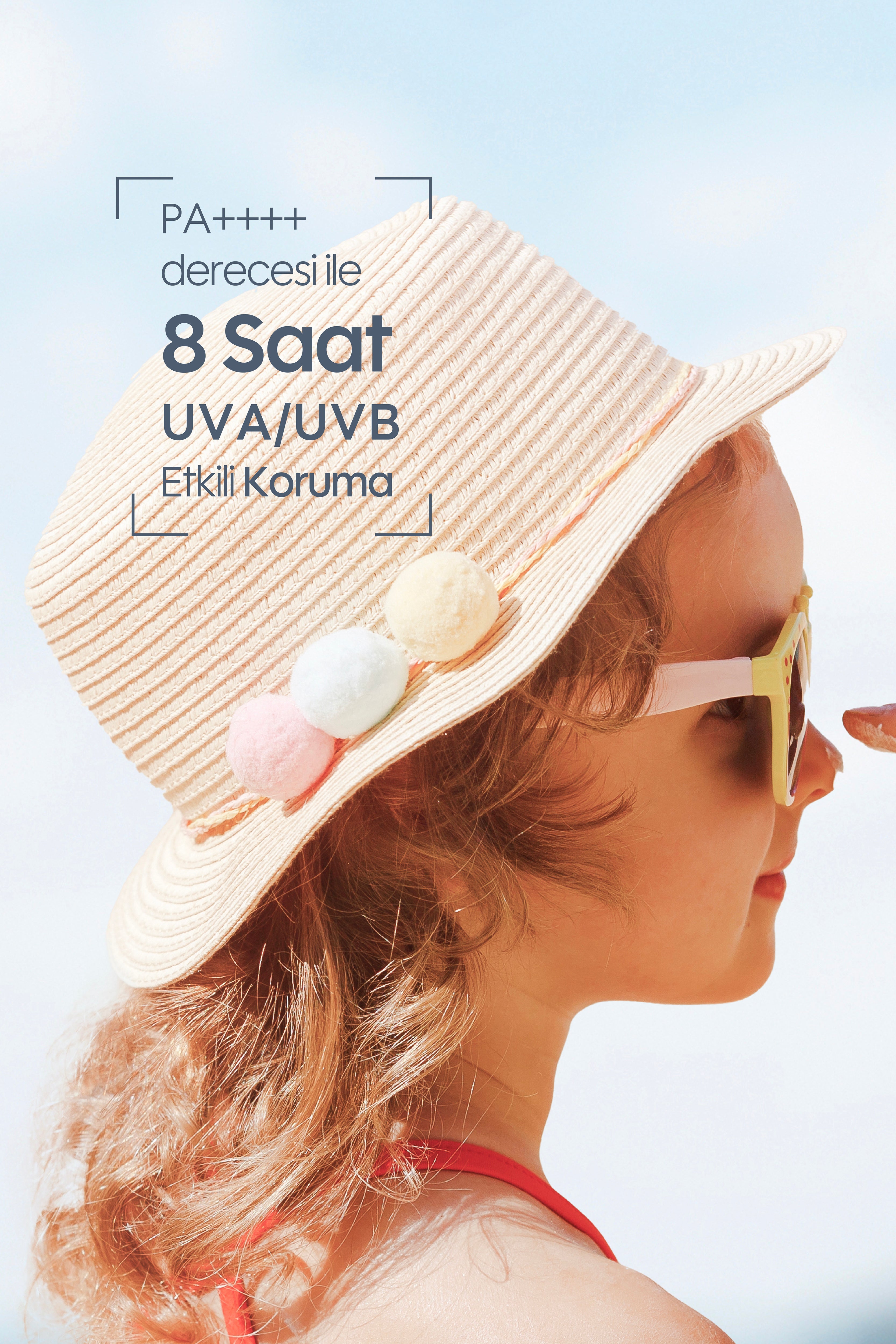 SPF50+ Çocuk Güneş Kremi 150ml | Yüksek UVA/UVB & Suya dayanıklı