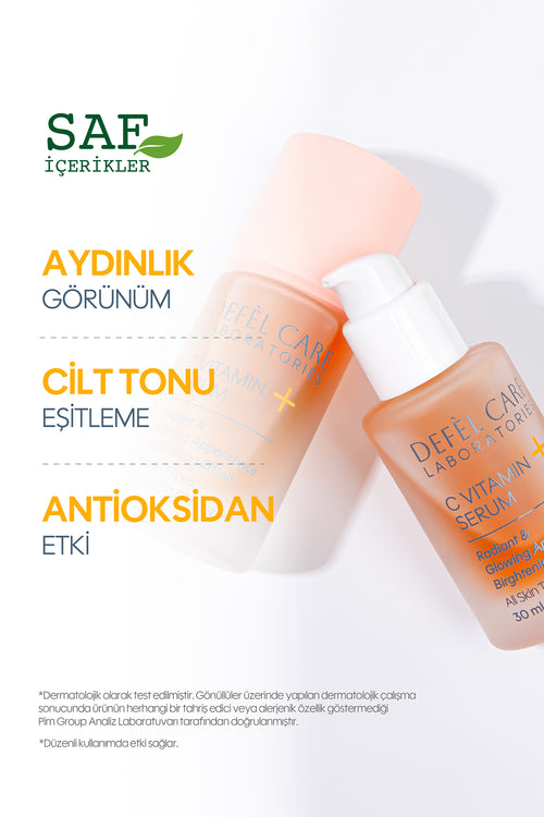 C Vitamini Serum 30 ml | Aydınlatıcı ve Cilt Tonu Eşitleyici Bakım
