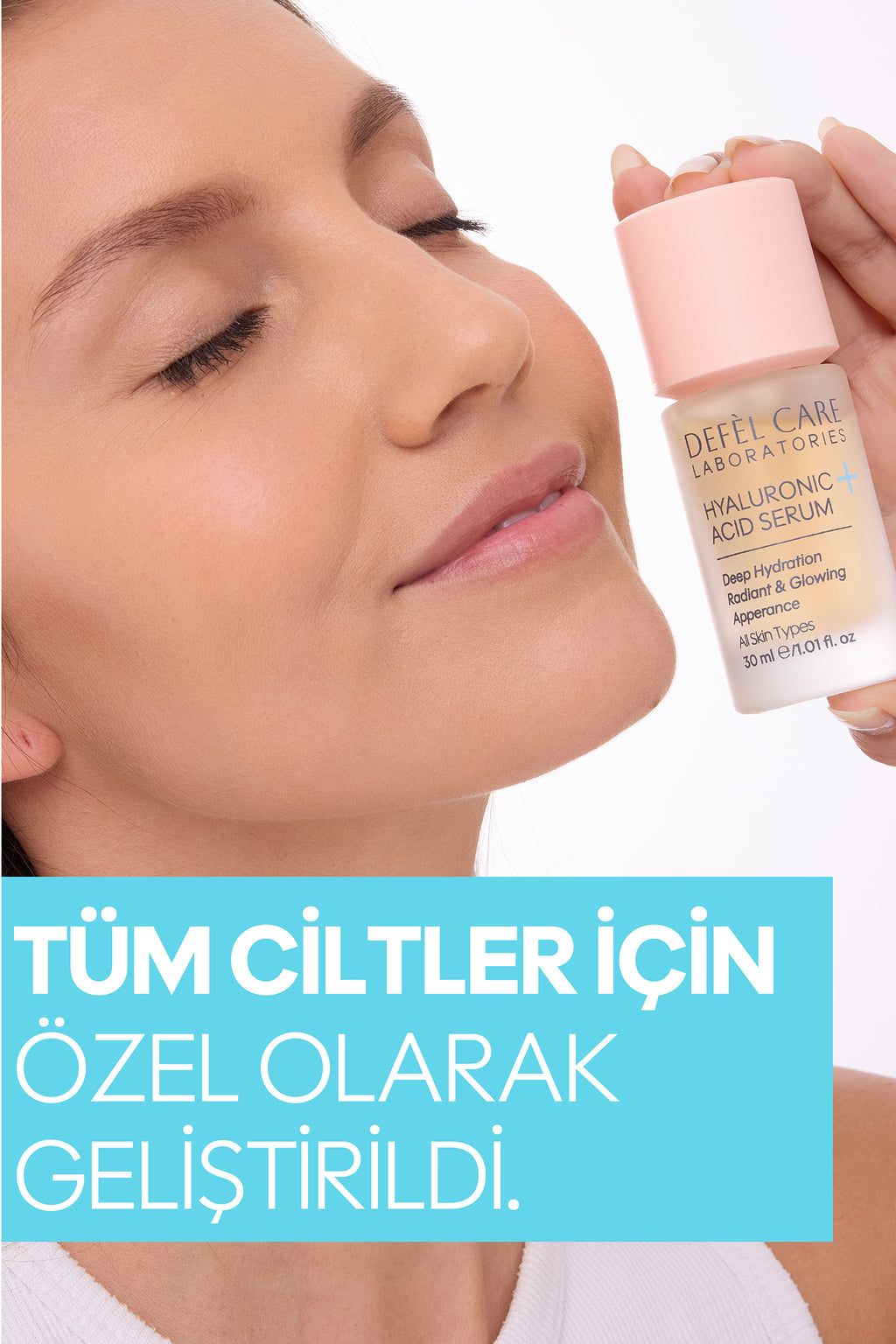 Hyaluronik Asit Serum 30 ml | Yoğun Nem Desteği & Dolgun Görünüm