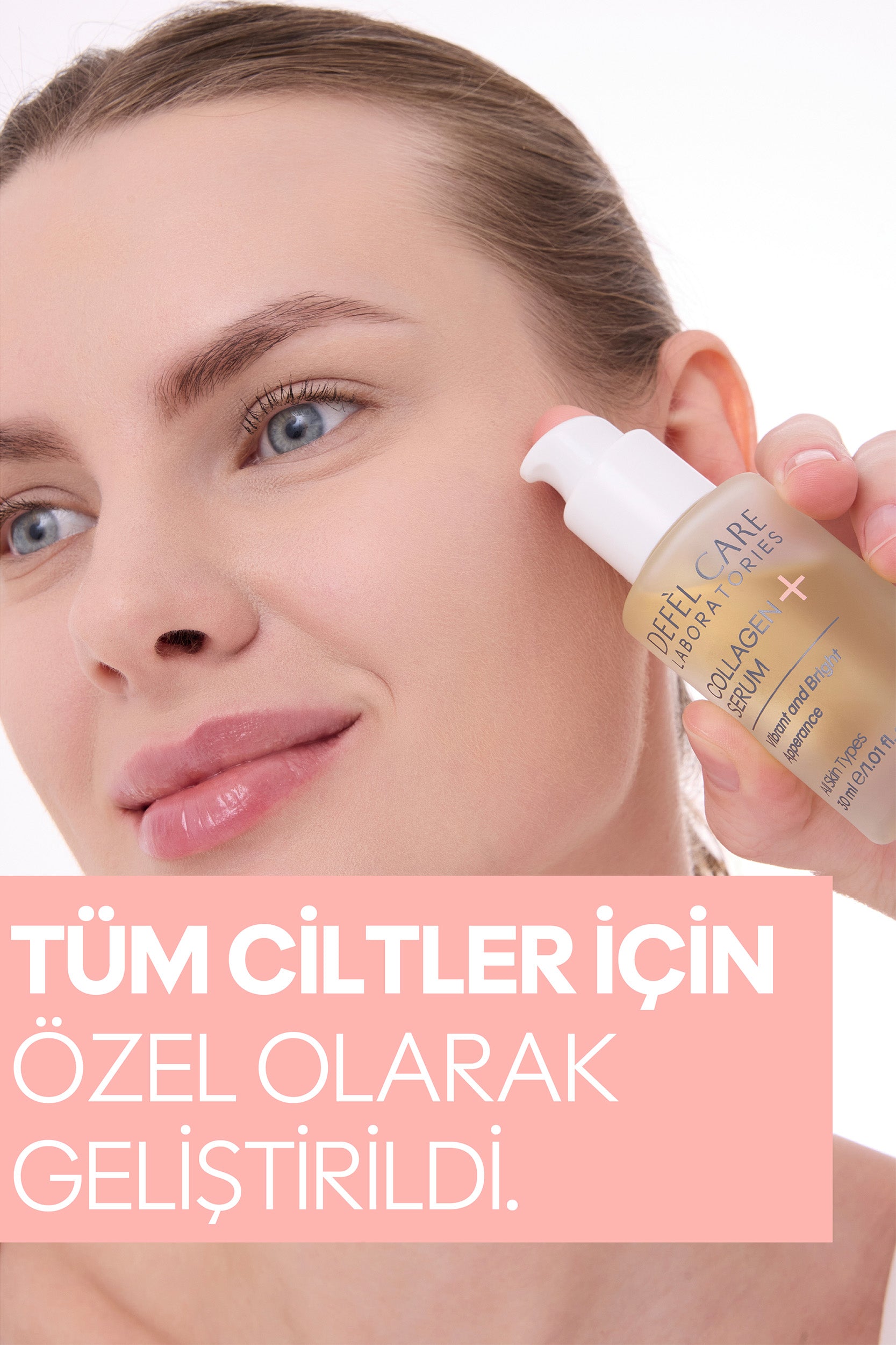Kolajen Serum 30 ml | Kırışıklık Görünümü & Cilt Elastikiyeti