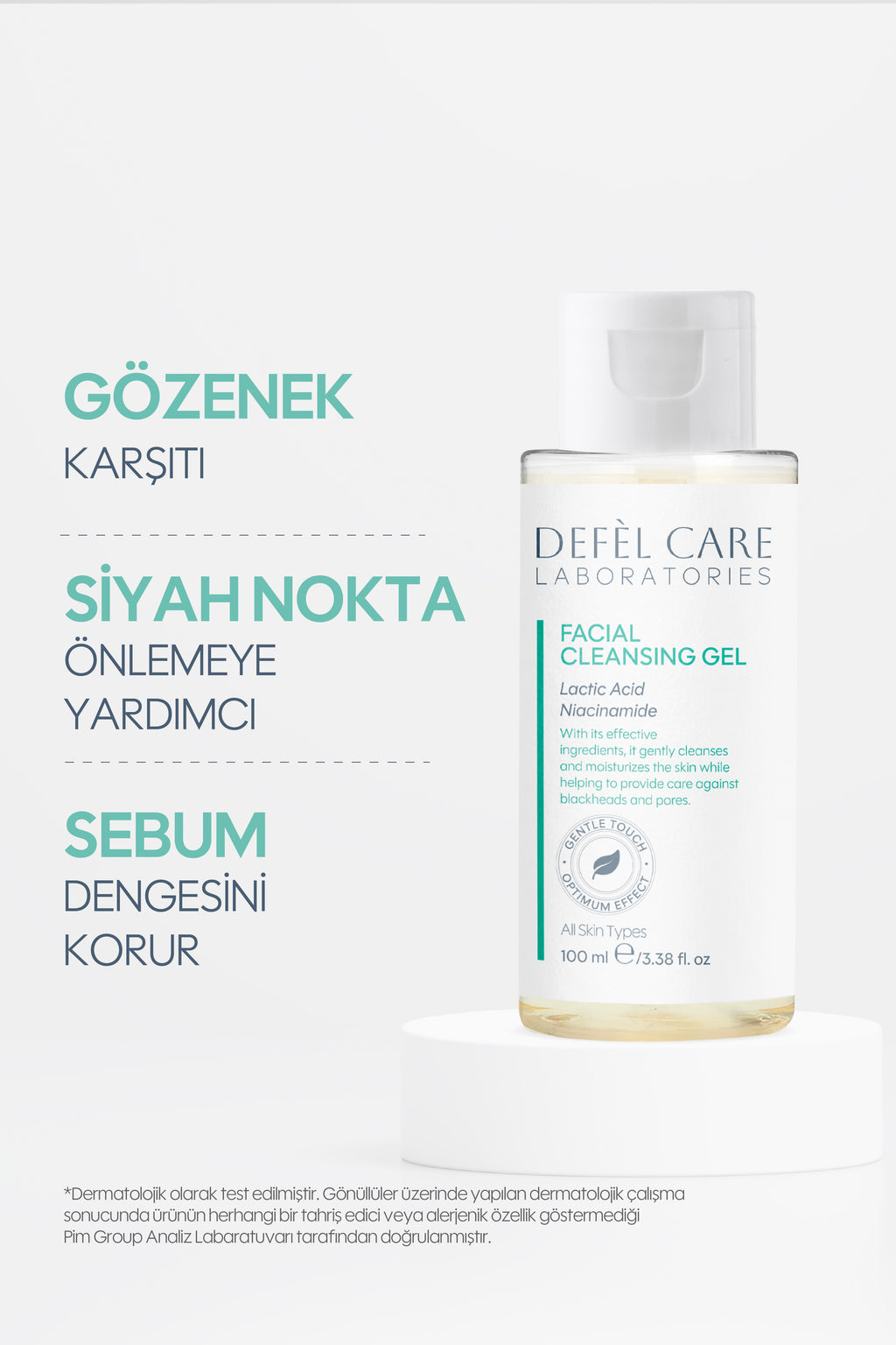 Yüz Yıkama Jeli 100 ml | Siyah Nokta & Gözenek Bakımı