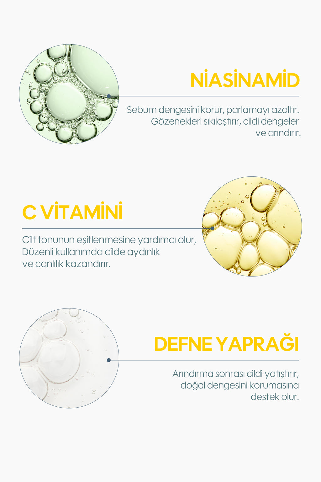 Arındırıcı Tonik 50 ml | Gözenek Temizliği & Işıltılı Görünüm