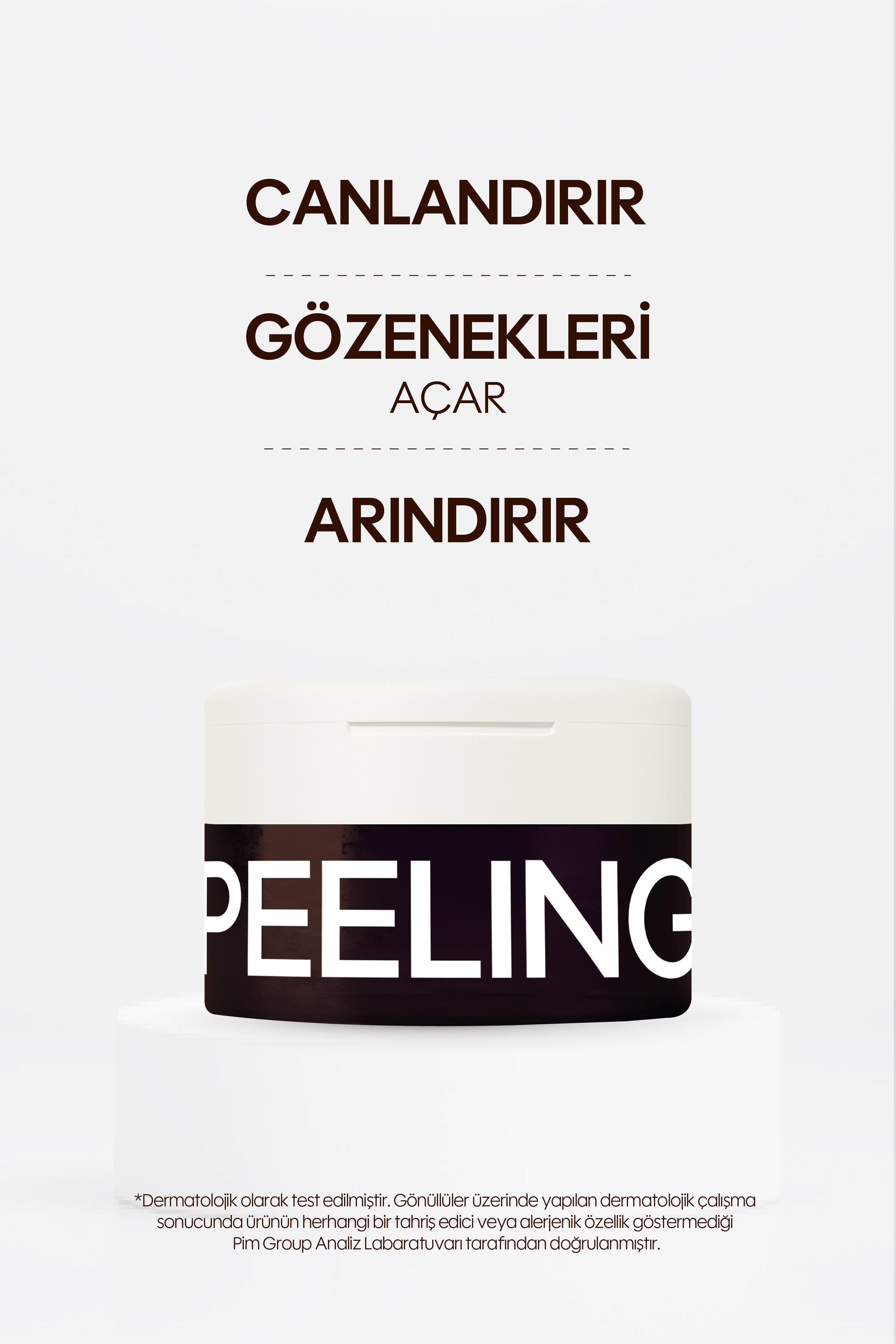 Arındırıcı Yüz Peelingi 100 ml – Kuru ve Hassas Ciltler