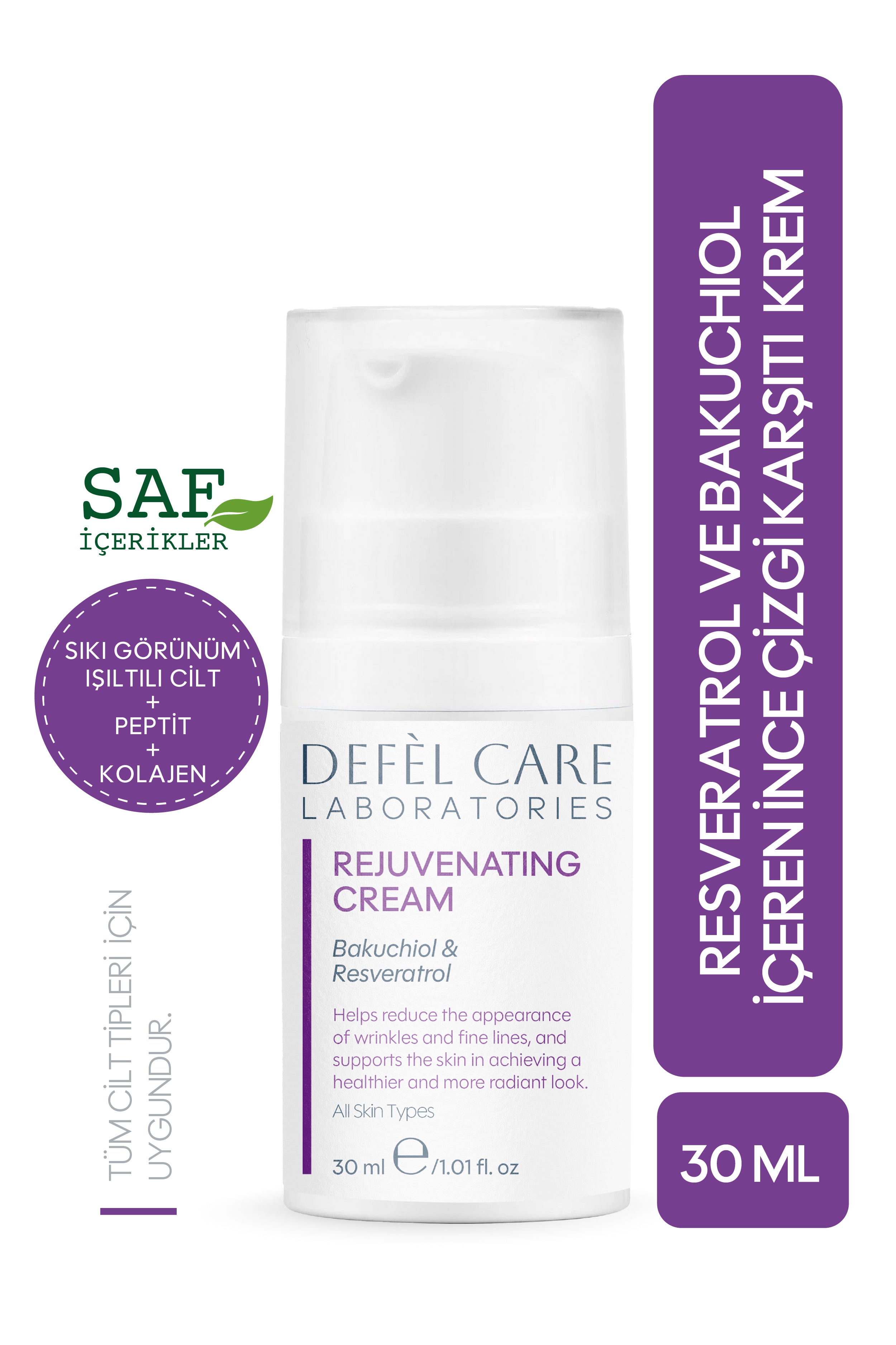 Rejuvenating Cream 30 ml - Tüm Cilt Tipleri – Nemlendirici & Cilt Bariyeri