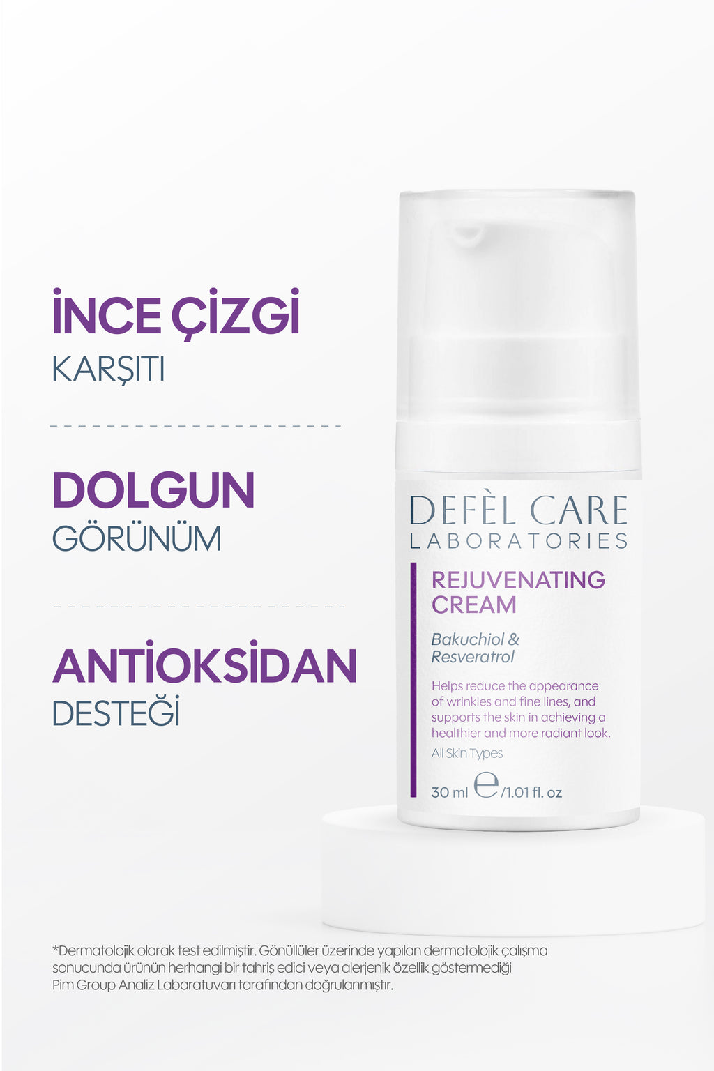 Rejuvenating Cream 30 ml - Tüm Cilt Tipleri – Nemlendirici & Cilt Bariyeri