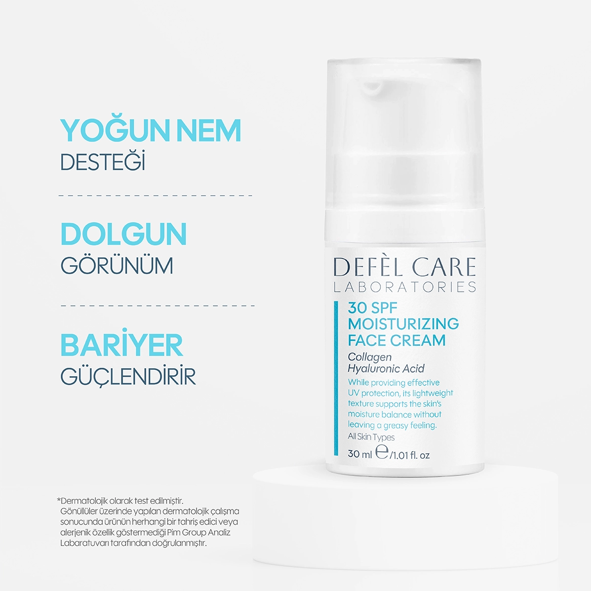 Defel Care 30 SPF Moisturizing Cream