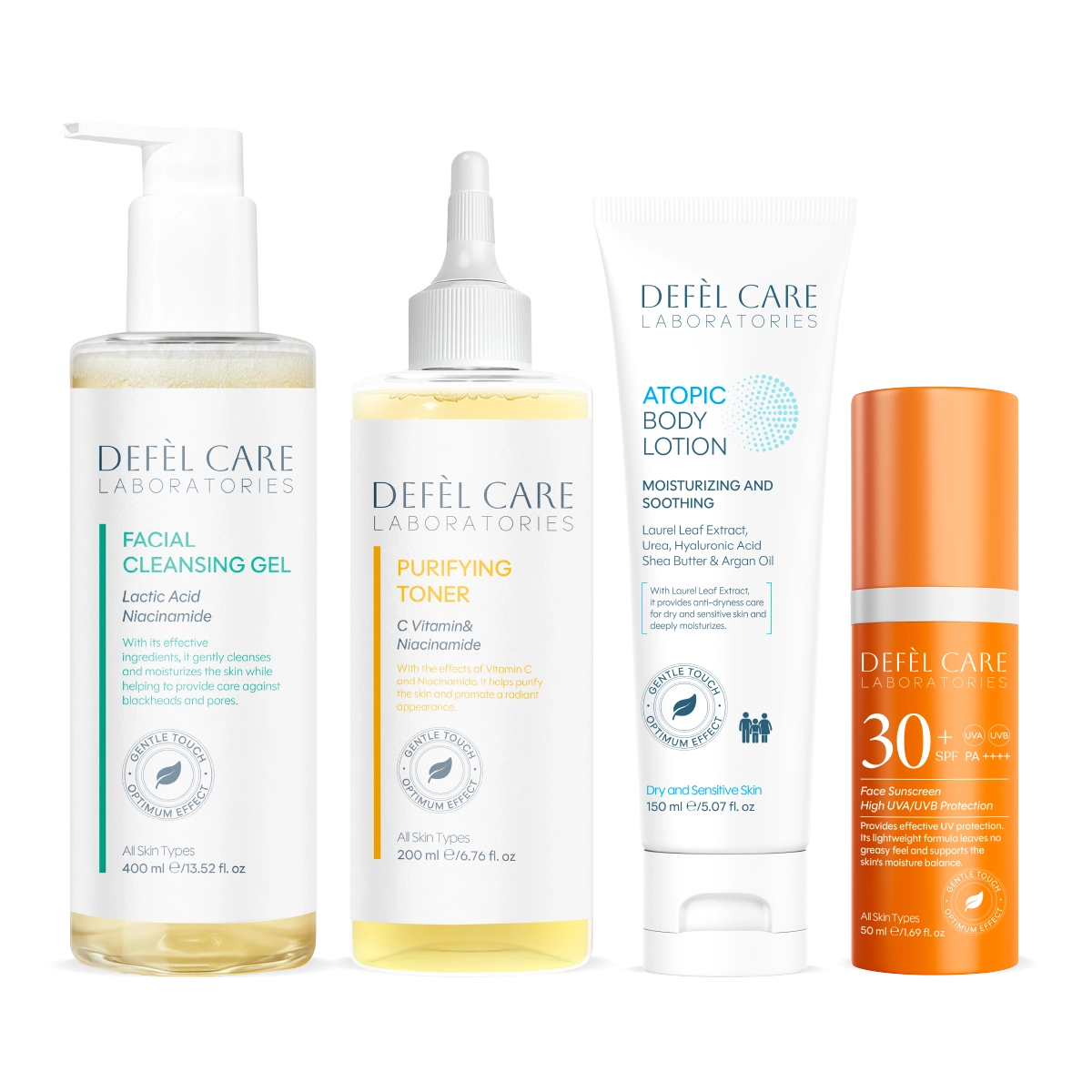Defel Care Cilt Bakım Seti - 4 ürün
